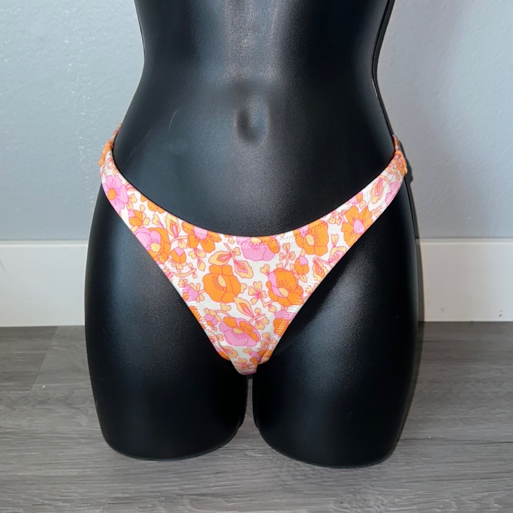 Neon pop Cheeky coverage Bathing suit bottom
